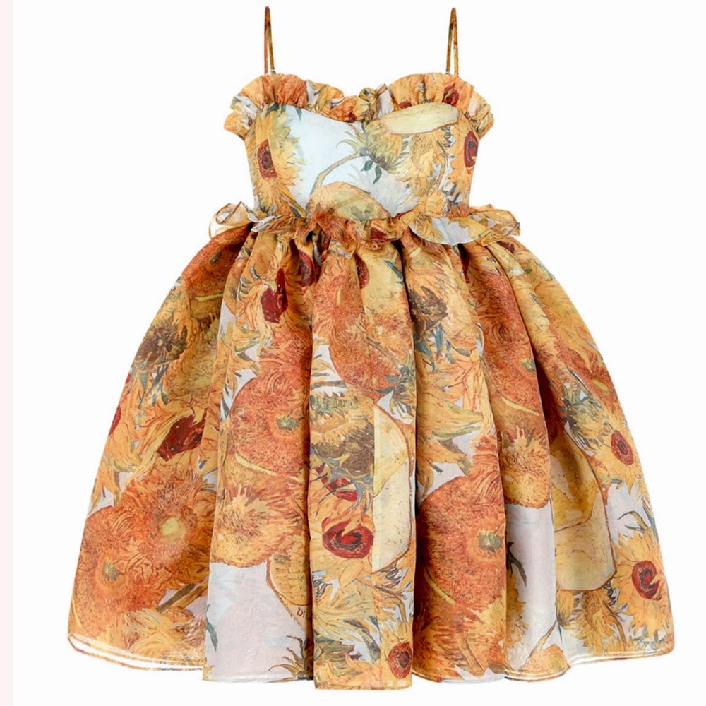 Selkie Sunflower Rosebud Dress Size 1X